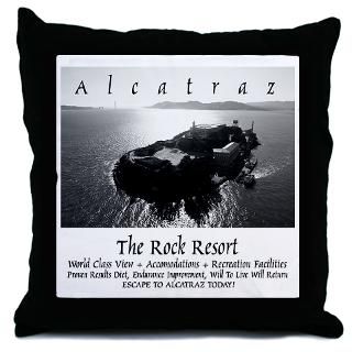 Alcatraz The Rock Resort Funny T Shirts : San Francisco Tee Shirts