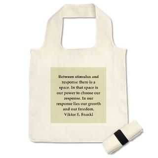 Education Gifts  Education Bags  Viktor Frankl quote Reusable