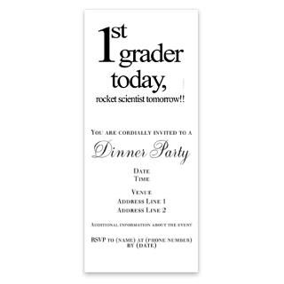 First Grade 1st Grader Invitations by Admin_CP1641988