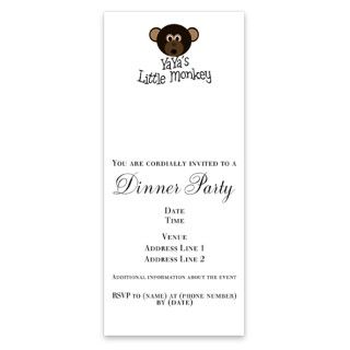 YaYas Little Monkey BOY Invitations by Admin_CP4217680