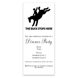 The Buck Stops Here Invitations by Admin_CP3876707