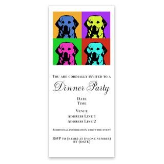 Andy Warhol Golden Retriever Invitations by Admin_CP1030624