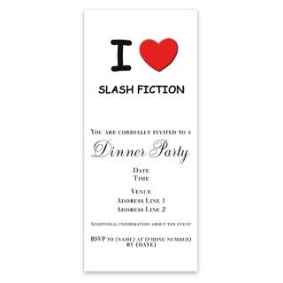 love slash fiction Invitations by Admin_CP2269350