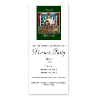 Merry Christmas Gingerbread C Invitations by Admin_CP2815153
