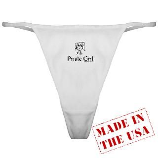 Pirate Girl Thong  Buy Pirate Girl Thongs Online  Cute, Personalized