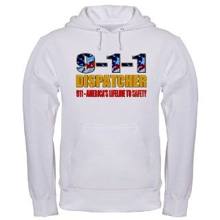 911 Gifts  911 Sweatshirts & Hoodies  USA Dispatcher Hooded