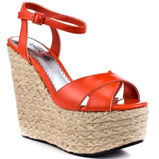 All Shoes / Bebe Shoes / Karissa   Orange Patent