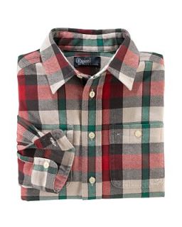 Ralph Lauren Childrenswear Boys Buffalo Check Matlock Shirt   Sizes