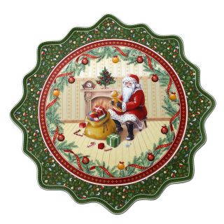 Villeroy & Boch Toys Fantasy Large Pastry Plate Santa at the