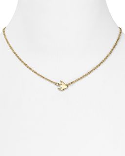 MARC BY MARC JACOBS Bird Pendant Necklace, 16