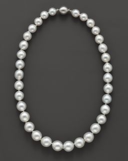 White South Sea Pearl Necklace, 18L