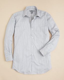 DKNY Boys Pinstripe Dress Shirt   Sizes 8 20