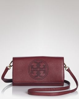 Tory Burch Clutch   Perforated Logo Small