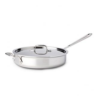 All Clad 3 Quart Stainless Steel Saute Pan