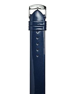 ® Navy Patent Leather Watch Strap, 18 mm or 20 mm