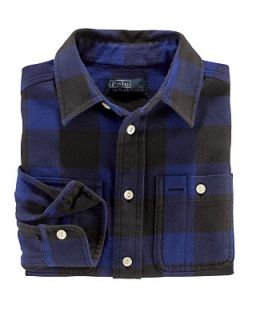 Ralph Lauren Childrenswear Boys Buffalo Check Matlock Shirt   Sizes