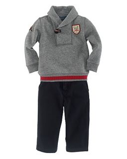 Shawl Collar Sweater & Pant Set   Sizes 9 24 Months