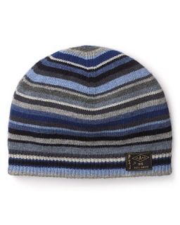 Paul Smith Blue Multistripe Cold Weather Beanie