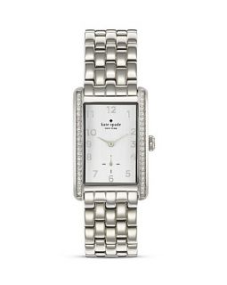 kate spade new york Stainless Cooper Grand with Crystal Bezel Watch