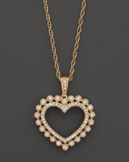 Pendant Necklace in 14K Yellow Gold, 0.35 ct. tw.