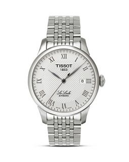 Tissot Le Locle Mens Silver Automatic Classic Watch, 39mm