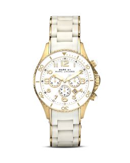 MARC BY MARC JACOBS White Rock Watch, 40 mm
