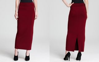Eileen Fisher Foldover Maxi Straight Skirt_2