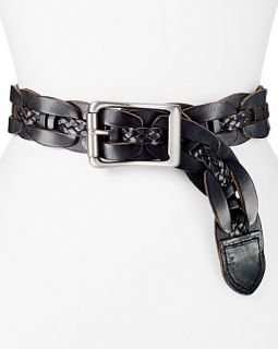 lauren ralph lauren braided link belt price $ 68 00 color black size