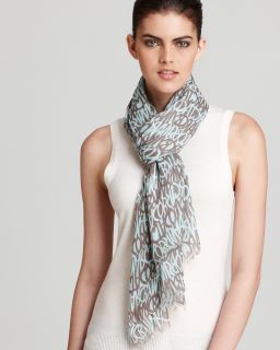 MARC BY MARC JACOBS Linear Logo Woven Scarf