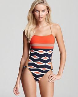 bound cut out maillot one piece swimsuit price $ 151 00 color ink blue