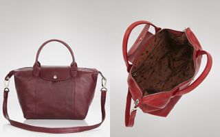 Longchamp Shoulder Bag   Le Pliage Leather Cuir Small_2