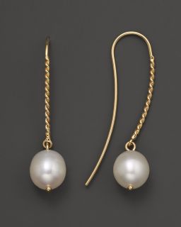 simple twist pearl earrings reg $ 400 00 sale $ 200 00 sale ends 2 24