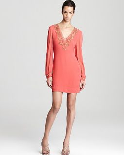 french connection dress bex beads price $ 228 00 color posh pink size