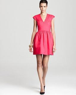 french connection dress unno cap sleeve price $ 228 00 color posh pink