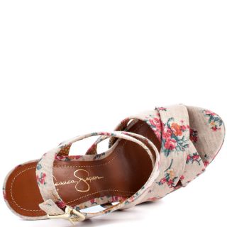 Jessica Simpsons Multi Color Poll   Oatmeal Vintage for 89.99