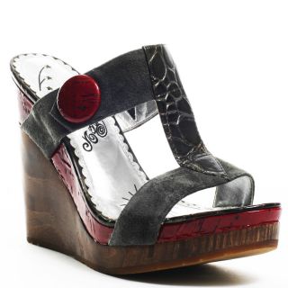 Quirky Wedge   Grey, Naughty Monkey, $63.99
