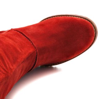 Dibas Red Lets Walk   Cherry Red Suede for 159.99
