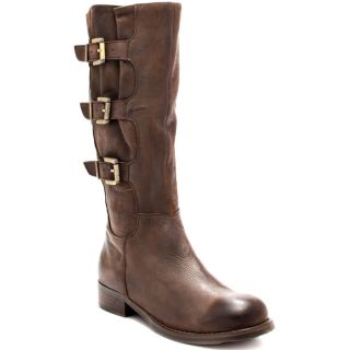 Dark Brown Leather Boots 
