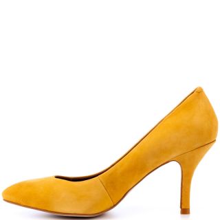 Chinese Laundrys Yellow Area   Bright Mustard Suede for 79.99