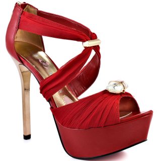 Paris Hiltons 10 Crystal   Red Chiffon for 104.99