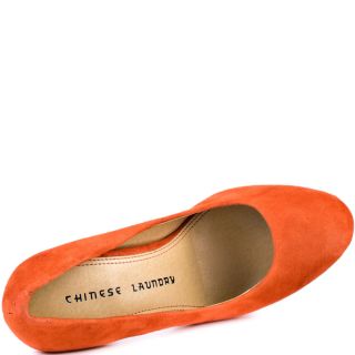 Chinese Laundrys 13 Moving On   Pumpkin Suede for 94.99