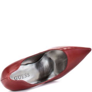 Carlisan   Dark Red Leather, Guess, $89.99,