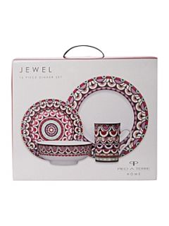 Pied a Terre Persia Jewels 16 piece dinner set   House of Fraser