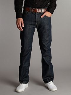 Levis 501 Marlon Straight Fit Jeans Denim   