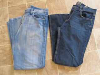 Super Deal Lot of 2 BKE Seth Tyler Jeans Sz 34x32 EXC Cond