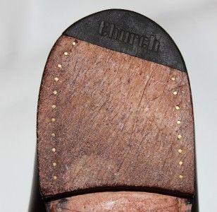 Churchs Custom Grade $655 Keats Burgundy Leather Loafers Shoes 8 5