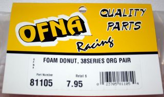 OFNA Tire Foam Orange 38 Series Donut OFN81105