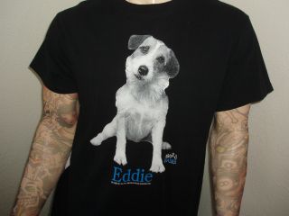 Frasier Dog Eddie Shirt Vtg 90s Kelsey Grammer TV Show