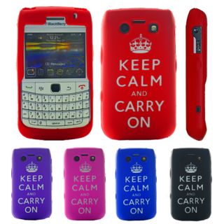 Bold 9700 9780 Silicone Skin Case Cover Keep Calm and Carry On