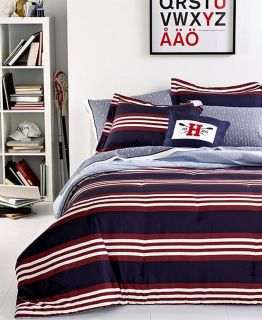 Tommy Hilfiger Kempton Full Queen 3 Piece Comforter Bed in A Bag Set